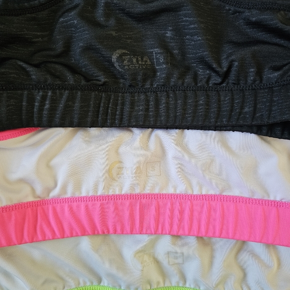 ❌️ SOLD Zyia Bomber Mesh Back Sports Bra Small Lot of 3 - Picture 9 of 12